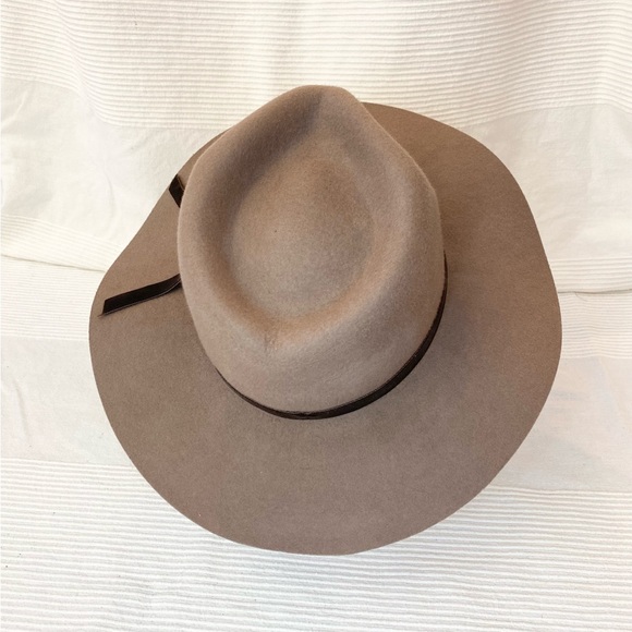 Lucky Brand 100% Genuine Wool Felt Bow Hat Fedora - Picture 5 of 16